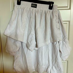 Daily Drills set, white Terricloth size M/L